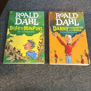 Roald Dahl Book Set - Billy and the Minpins & Danny the Champion of the World